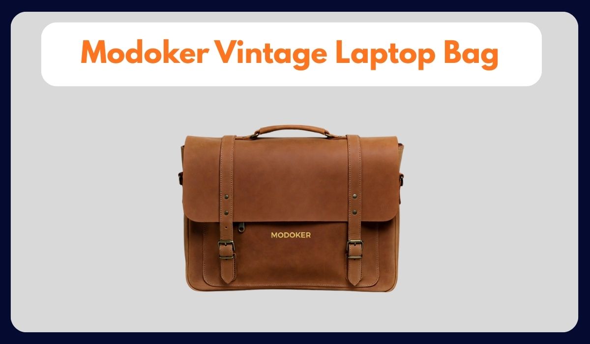 Modoker Vintage Laptop Bag